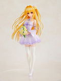 To Love-Ru Darkness 1/7 Scale Pre-Painted Figure: Golden Darkness Wedding Dress Ver. thumbnail 6