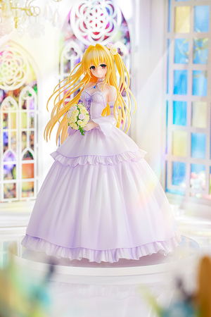 To Love-Ru Darkness 1/7 Scale Pre-Painted Figure: Golden Darkness Wedding Dress Ver._