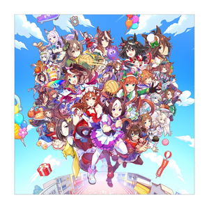 Uma Musume Pretty Derby Square Cushion Party Dash_