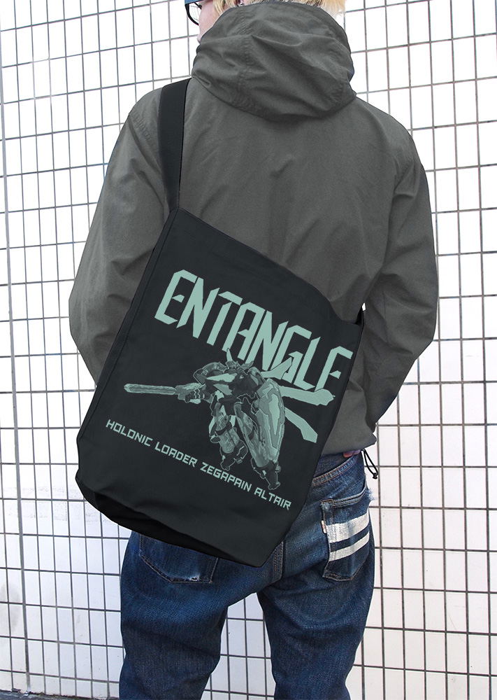 Zegapain - Entangle Shoulder Tote Bag (Black) image 2