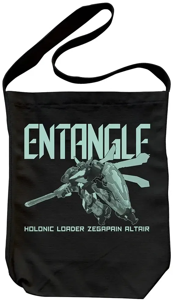 Zegapain - Entangle Shoulder Tote Bag (Black) image 1