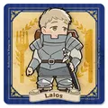 Delicious In Dungeon Rubber Mat Coaster Laios thumbnail 1