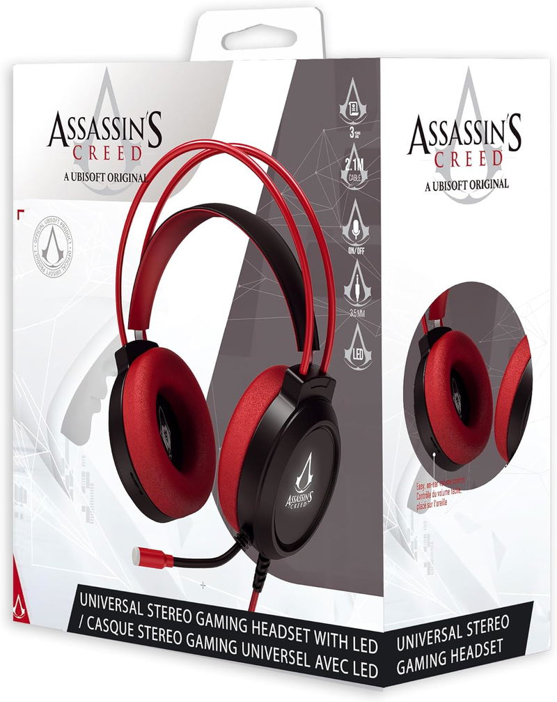 Freaks And Geeks Universal Stereo Gaming Headset (Assassin's Creed) image 1