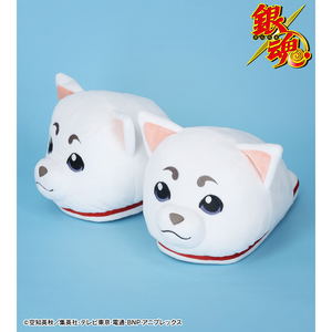 Gintama Sadaharu Plush Slippers_