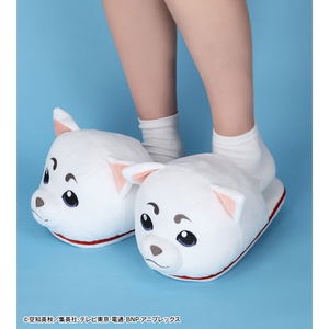 Gintama Sadaharu Plush Slippers_