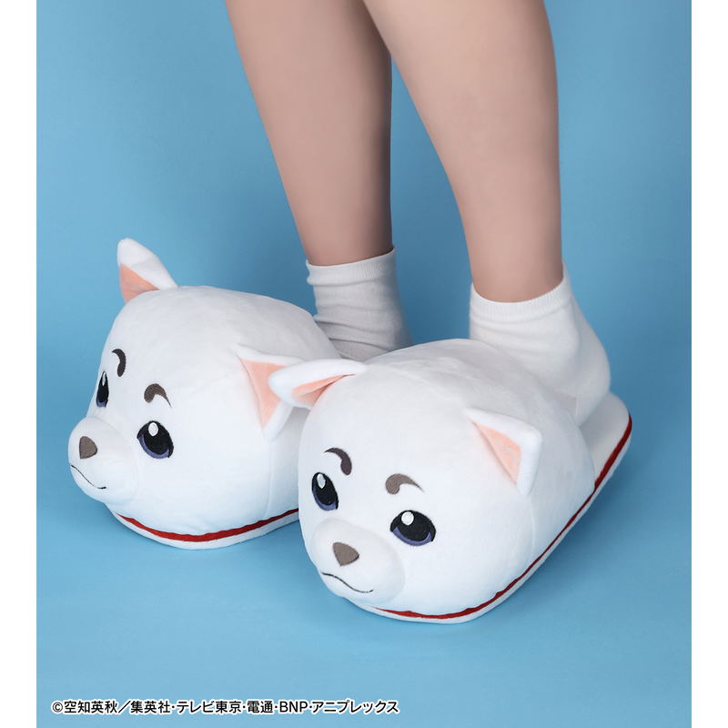 Gintama Sadaharu Plush Slippers image 6