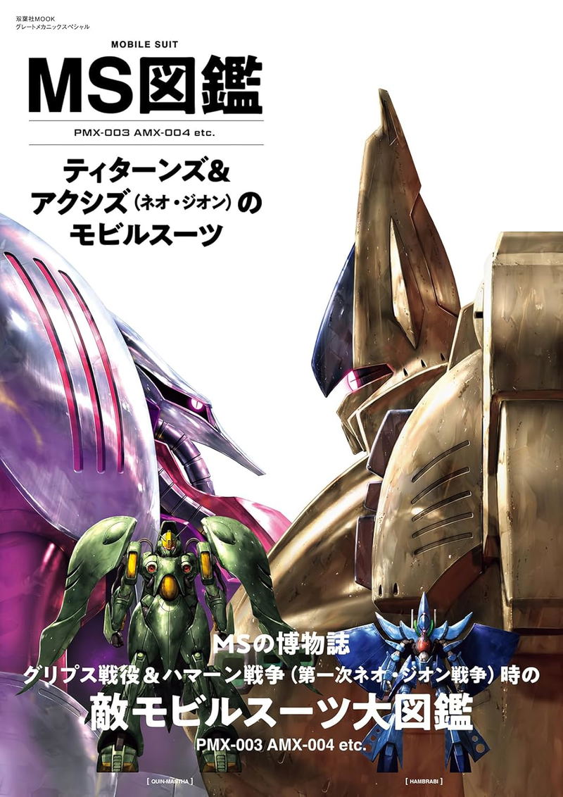 MS Encyclopedia: Mobile Suits Of Titans And Axis UC0087-88 image 1