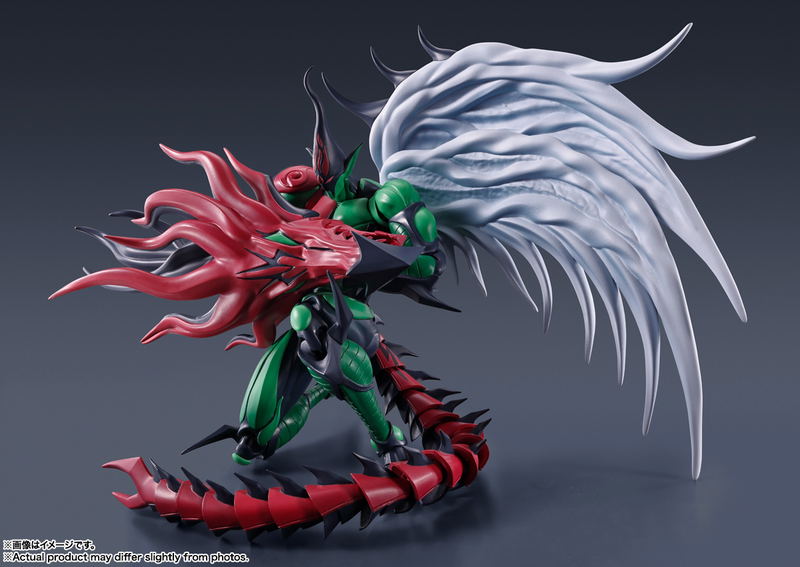 S.H.Monster Arts Yu-Gi-Oh! Duel Monsters GX: Elemental Hero Flame Wingman image 5