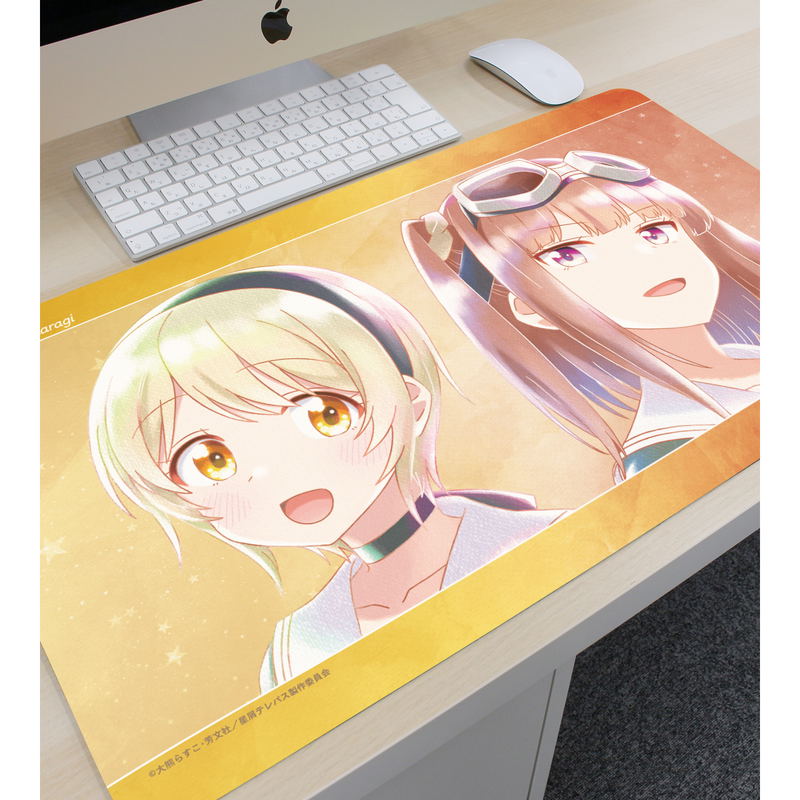 Stardust Telepath Takaragi Haruno & Raimon Matataki Ani-Art Aqua Label Multi Desk Mat image 3
