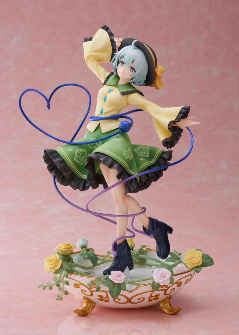 Touhou Project 1/7 Scale Pre-Painted Figure: Komeiji Koishi illustration by Mahiro Miyase image 1