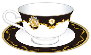 Black Butler Public School Arc Cup & Saucer Motif_