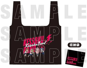 Bocchi The Rock! x kumamine Eco Bag Kessoku Band Ver._