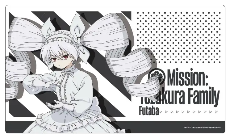 Mission: Yozakura Family Original Illustration Rubber Mat Yozakura Futaba Sign