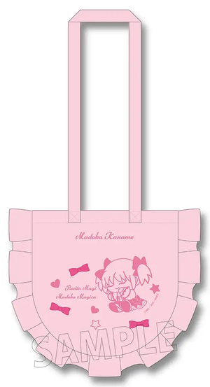 Puella Magi Madoka Magica The Movie New Feature: Rebellion Ruffle Tote Bag Kaname Madoka_