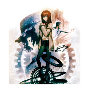 Steins;Gate - Makise Kurisu Full Graphic T-shirt (White | Size S)_