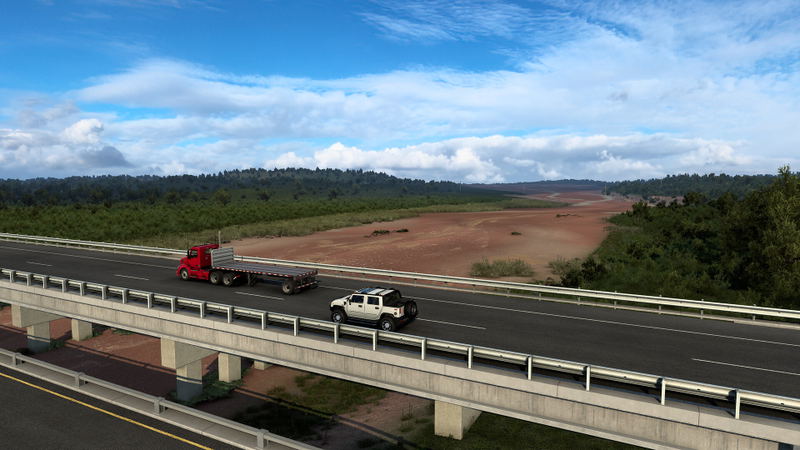 American Truck Simulator: Texas (DLC) <span class="ext" style="background-color: #B0000F; color: #FFFFFF;">DLC</span> <span class="ext" style="background-color: #2a475e; color: #FFFFFF;">STEAM</span> <span class="ext ext_digital">digital</span> image 11