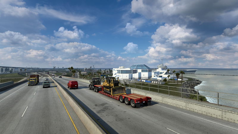 American Truck Simulator: Texas (DLC) <span class="ext" style="background-color: #B0000F; color: #FFFFFF;">DLC</span> <span class="ext" style="background-color: #2a475e; color: #FFFFFF;">STEAM</span> <span class="ext ext_digital">digital</span> image 16
