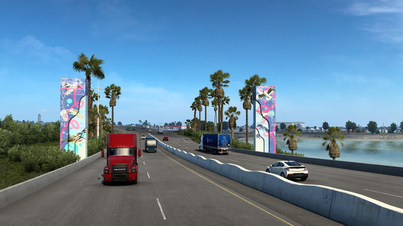 American Truck Simulator: Texas (DLC) <span class="ext" style="background-color: #B0000F; color: #FFFFFF;">DLC</span> <span class="ext" style="background-color: #2a475e; color: #FFFFFF;">STEAM</span> <span class="ext ext_digital">digital</span> image 18