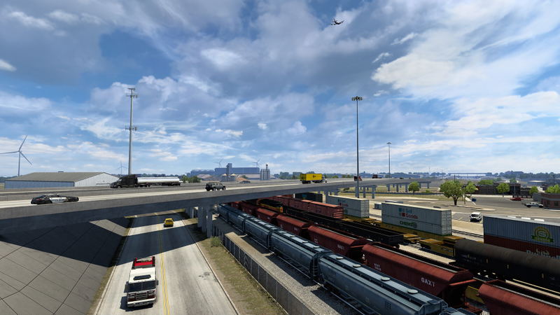 American Truck Simulator: Texas (DLC) <span class="ext" style="background-color: #B0000F; color: #FFFFFF;">DLC</span> <span class="ext" style="background-color: #2a475e; color: #FFFFFF;">STEAM</span> <span class="ext ext_digital">digital</span> image 3