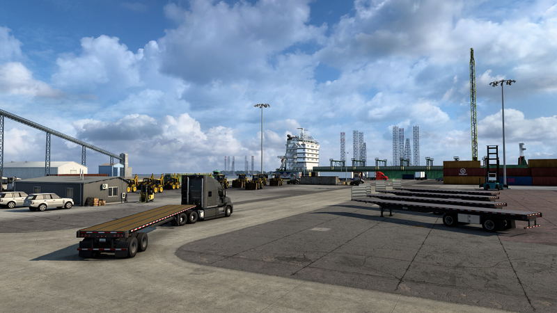 American Truck Simulator: Texas (DLC) <span class="ext" style="background-color: #B0000F; color: #FFFFFF;">DLC</span> <span class="ext" style="background-color: #2a475e; color: #FFFFFF;">STEAM</span> <span class="ext ext_digital">digital</span> image 31