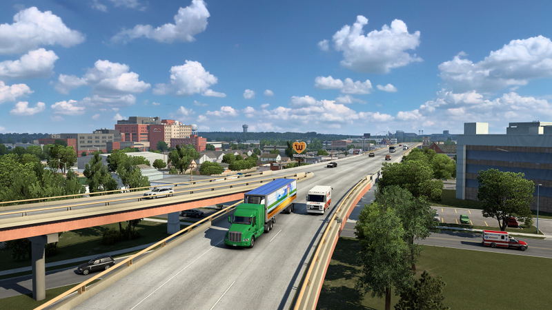 American Truck Simulator: Texas (DLC) <span class="ext" style="background-color: #B0000F; color: #FFFFFF;">DLC</span> <span class="ext" style="background-color: #2a475e; color: #FFFFFF;">STEAM</span> <span class="ext ext_digital">digital</span> image 46