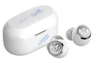 Aviot x The Idolmaster Shiny Colors (Twilight model / White) Wireless Earphone_
