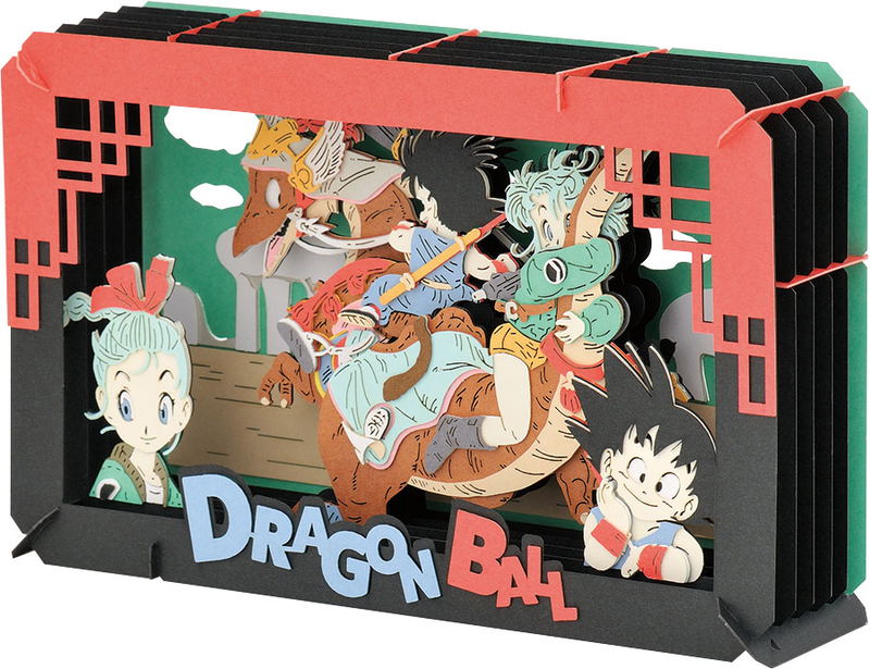 Dragon Ball Paper Theater PT-L09X Gokou & Bulma Adventure image 1