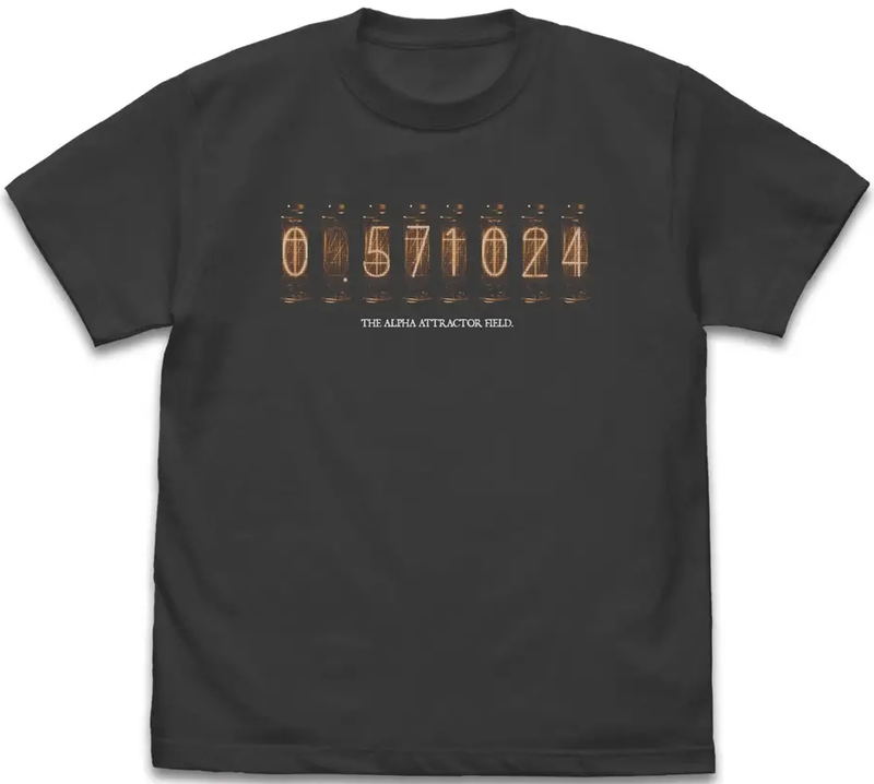 Steins;Gate - Divergence Meter T-shirt (Sumi | Size M) image 1
