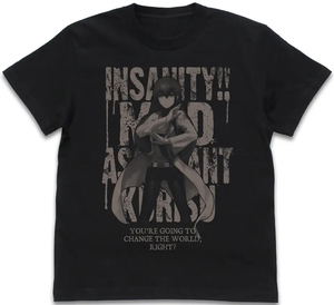 Steins;Gate - Hououin Kurisu T-shirt (Black | Size M)_