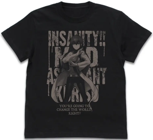 Steins;Gate - Hououin Kurisu T-shirt (Black | Size S)_