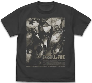 Steins;Gate - Steins;Gate Visual T-shirt (Sumi | Size S)_