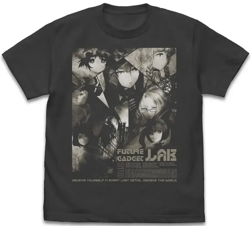 Steins;Gate Visual T-shirt (Sumi | Size S) image 1