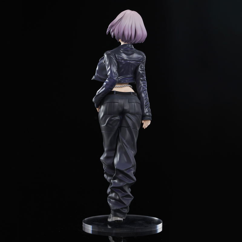 Gridman Universe Pre-Painted Figure: Zozo Black Collection Mujina image 4