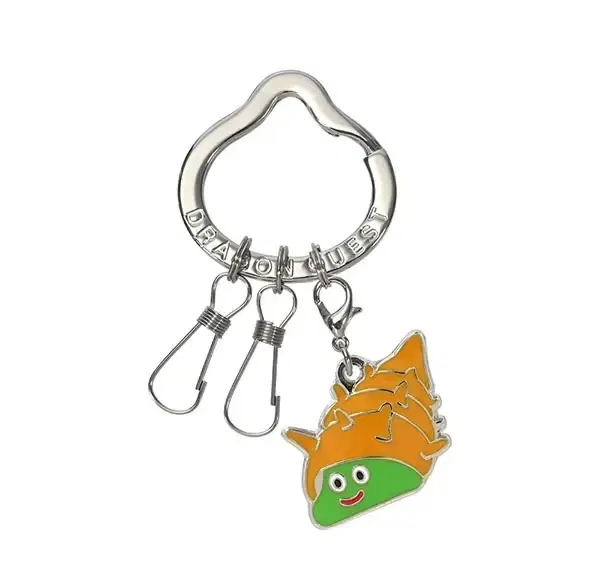 Dragon Quest Smile Slime Metal Key Ring Shell Slime (Re-run) image 1