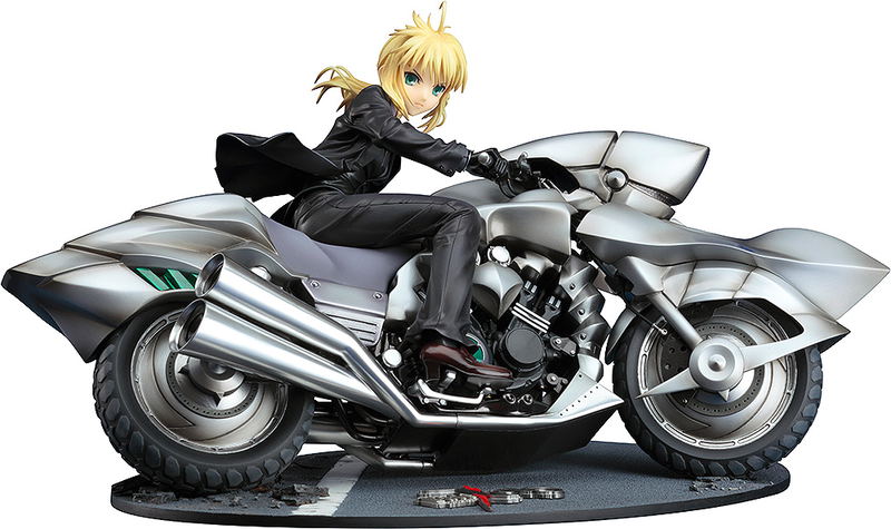 Fate/Zero 1/8 Scale Pre-Painted Figure: Saber & Saber Motored Cuirassier (Re-run) image 1