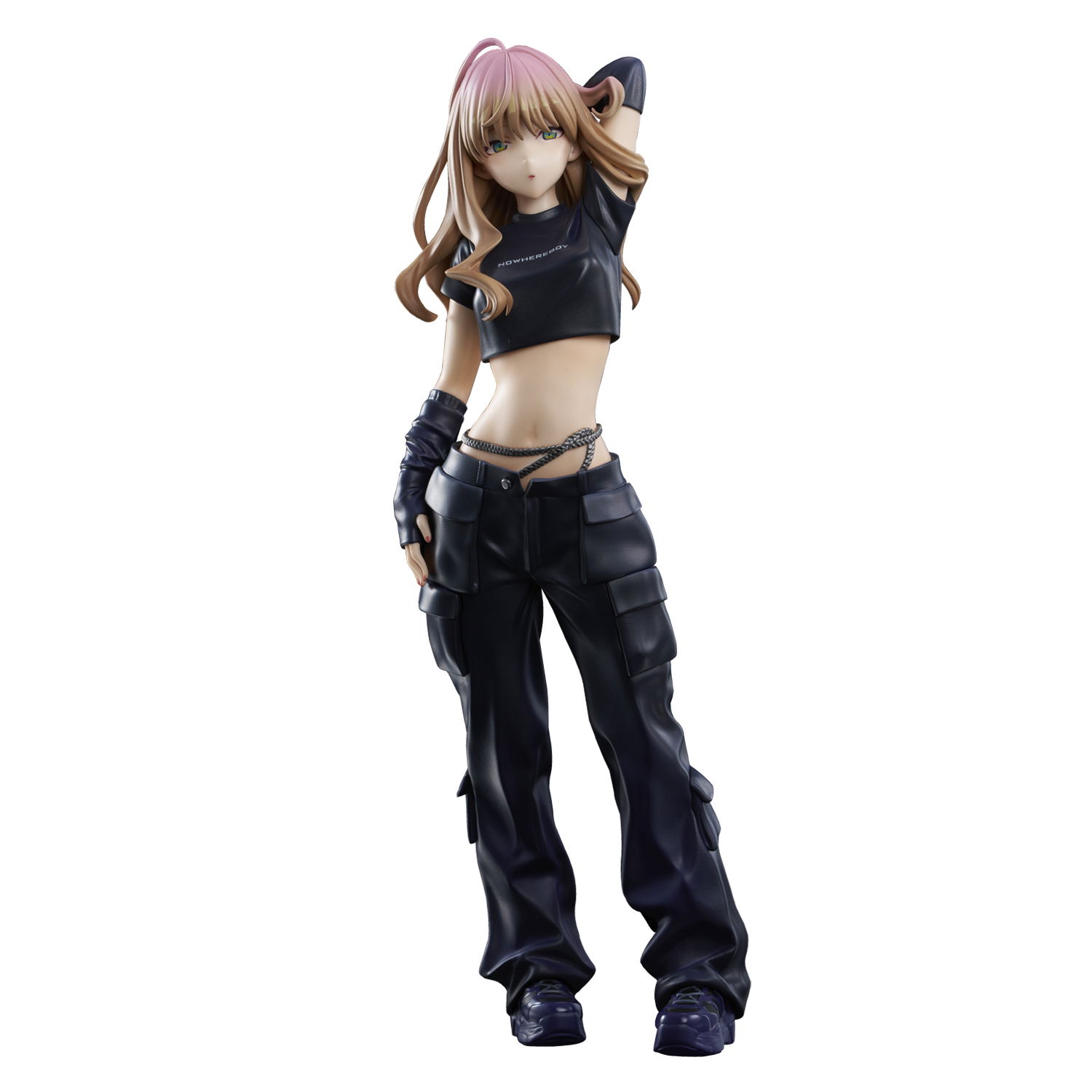 Gridman Universe Akane Shinjo Figur – ZOZO Black Collection, PVC & ABS, Ca. 23,5 Cm | Lackierte Fertigfigur