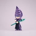 Megatoon Yu-Gi-Oh! Duel Monsters Dark Magician thumbnail 4