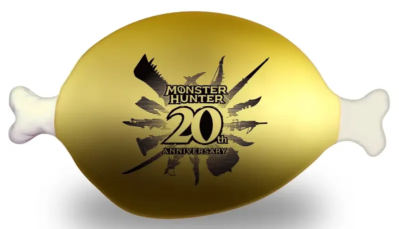 Monster Hunter 20th Anniversary 1/1 Grilled Meat Cushion image 1