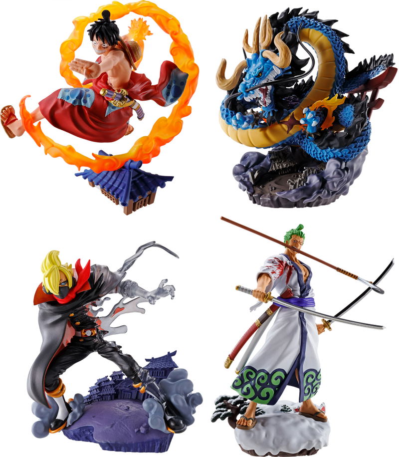 One Piece Logbox Re Birth Wano Country Ver. Vol. 1 (Set of 4 pieces) (Re-run) image 1