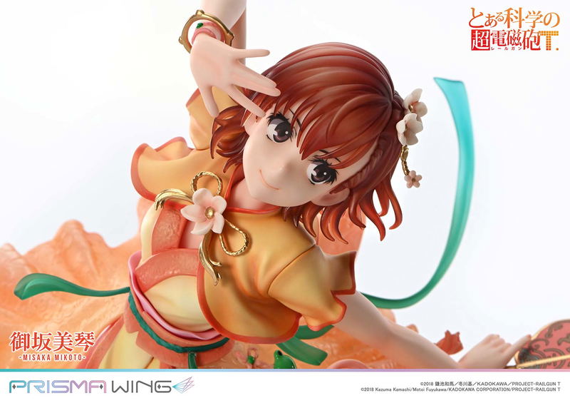 Prisma Wing A Certain Scientific Railgun T 1/7 Scale Pre-Painted Figure: Misaka Mikoto Hanfu Ver. image 27