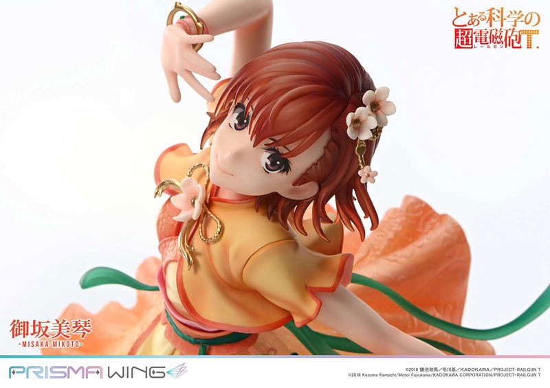 Prisma Wing A Certain Scientific Railgun T 1/7 Scale Pre-Painted Figure: Misaka Mikoto Hanfu Ver. image 28