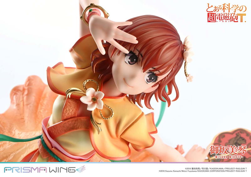 Prisma Wing A Certain Scientific Railgun T 1/7 Scale Pre-Painted Figure: Misaka Mikoto Hanfu Ver. image 29