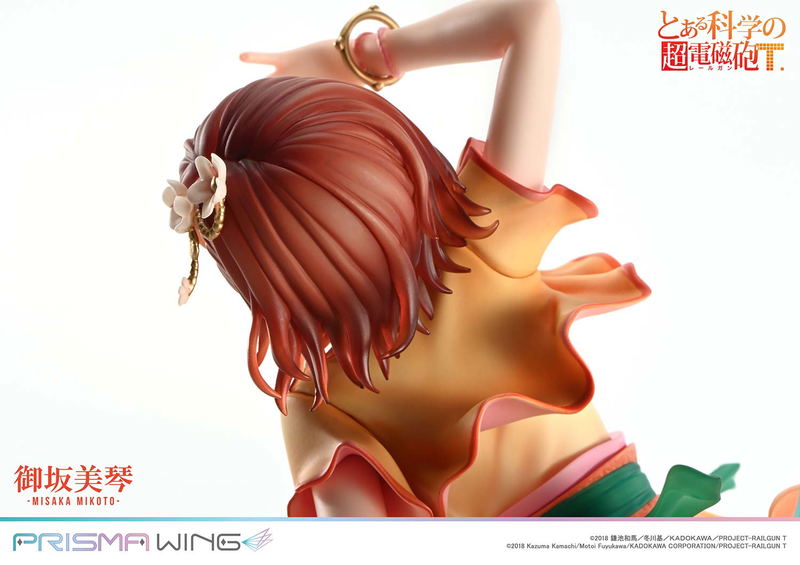 Prisma Wing A Certain Scientific Railgun T 1/7 Scale Pre-Painted Figure: Misaka Mikoto Hanfu Ver. image 30