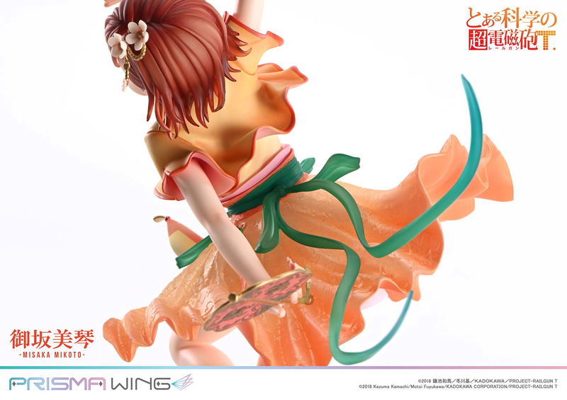 Prisma Wing A Certain Scientific Railgun T 1/7 Scale Pre-Painted Figure: Misaka Mikoto Hanfu Ver. image 34