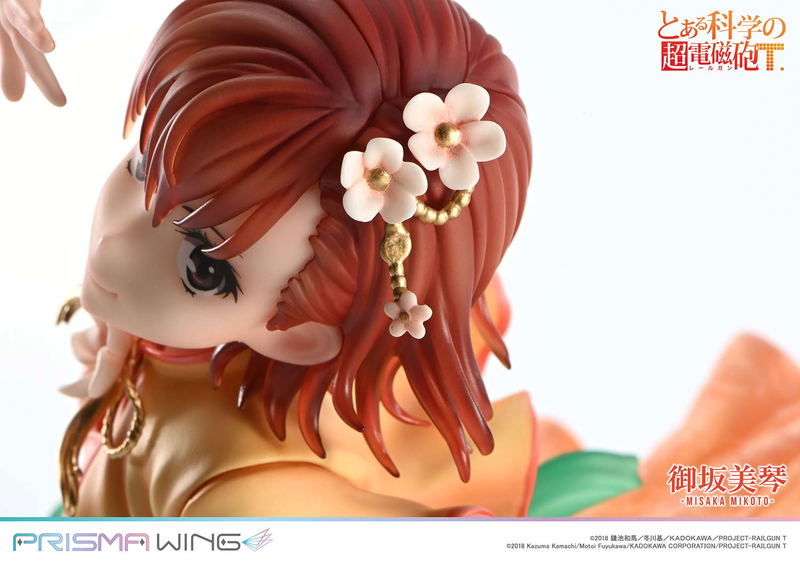 Prisma Wing A Certain Scientific Railgun T 1/7 Scale Pre-Painted Figure: Misaka Mikoto Hanfu Ver. image 35