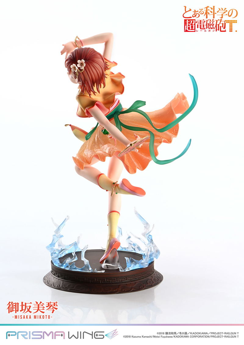 Prisma Wing A Certain Scientific Railgun T 1/7 Scale Pre-Painted Figure: Misaka Mikoto Hanfu Ver. image 6