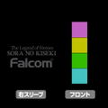 The Legend Of Heroes: Trails In The Sky - Falcom Logo Movie T-shirt Trails In The Sky Ver. (Black | Size S) thumbnail 2