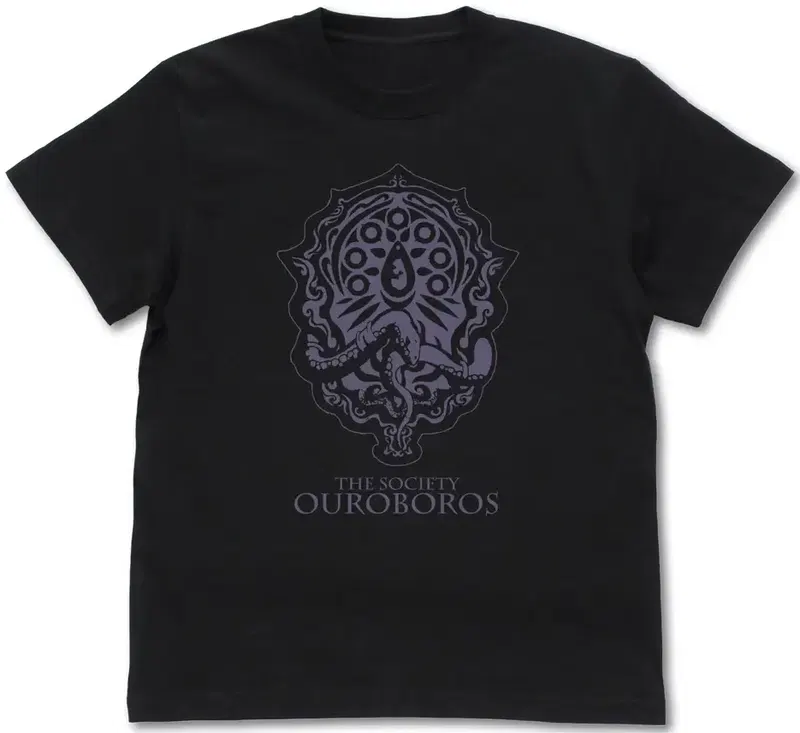 The Legend Of Heroes: Trails In The Sky - Ouroboros, The Self-Devouring Snake T-shirt (Black | Size S) image 1