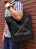 Solo Leveling - Kasaka's Poison Fang Night Killer Large Tote Bag (Black) thumbnail 2