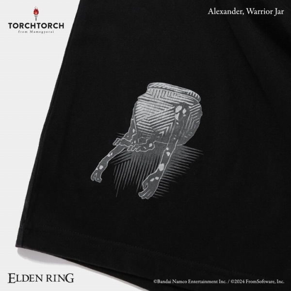 Elden Ring x Torch Torch Warrior's Jar Alexander Big Silhouette T-shirt ...